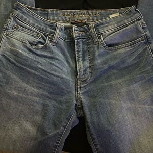 American Eagle Outfitters Light Blue Straight Leg Jeans